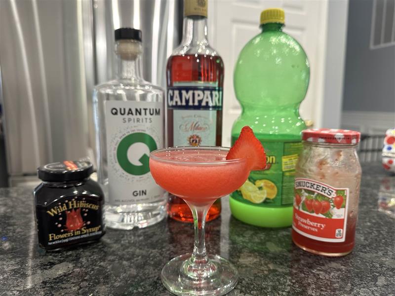 Strawberry Gin Jammer